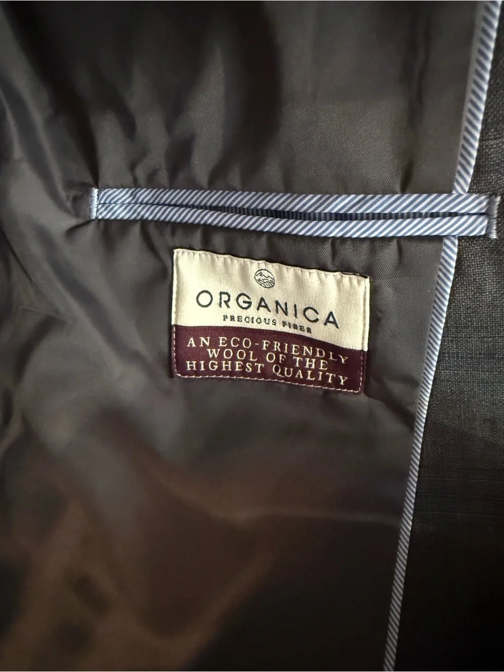 Jos. A. Bank Charcoal Windowpane Sport Coat